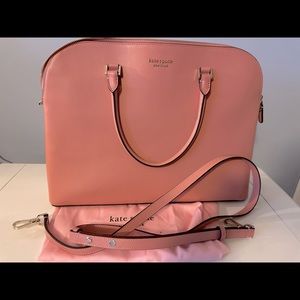 Kate Spade Spencer Universal Laptop Bag. Serene Pink